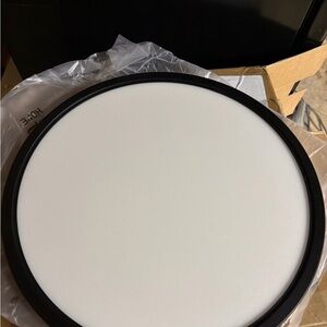 New Modern Black LED Ceiling Light 19.7in